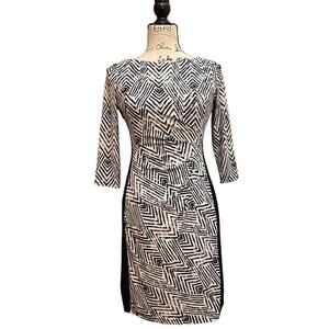 Lauren Ralph Lauren Abstract Maxi Dress 2P